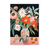 Floral Still Life Photographic Prints, Flower Bouquet Wall Art, Contemporary Art Print, Decorative Vase Art Print, Home Decor Art Prints - Tawshia